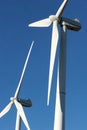 Wind turbines - alternative energy Royalty Free Stock Photo
