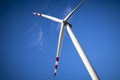 Wind Turbines,alternative energy source, blue sky Royalty Free Stock Photo