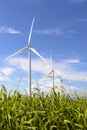 Wind Turbines Royalty Free Stock Photo