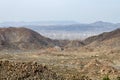 Wind turbines in the distance from a viewpoint off of Interstate 8 in the Coachella Valley of Southern California