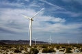 Wind turbines in the distance from a viewpoint off of Interstate 8 in the Coachella Valley of Southern California