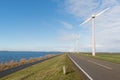 Wind turbines in Holland Royalty Free Stock Photo