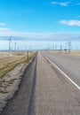 WInd Turbines line Pairie Road