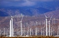Wind Turbines Palm Springs California Royalty Free Stock Photo