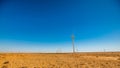 Wind turbines in the park of Tarfaya in Morocco