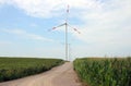 Wind turbines renewable enegry countryside