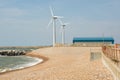 Wind turbines at Shoreham, England