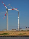 Wind wheel and chimney