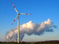 Wind wheel and power station