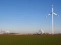 Wind wheel and power stations