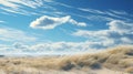 Windblown Prairie Dunes: A Photorealistic Fantasy Of Nature