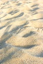 Windblown sand Royalty Free Stock Photo