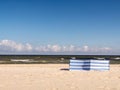 Windbreak at the beach