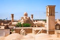 Windcatcher and roors, Kashan, Iran