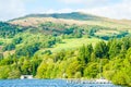 Windermere boat house and Jetty Lake District UK Royalty Free Stock Photo