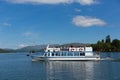 Windermere Lake District pleasure boat trip Cumbria England UK Royalty Free Stock Photo