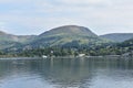 On Windermere looking over to Red Screes Royalty Free Stock Photo