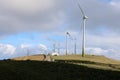 Windfarm in Azores. Green Energy Royalty Free Stock Photo