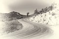 Road in French Alps Royalty Free Stock Photo