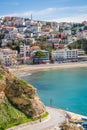 Winding coastal road in Ulcinj