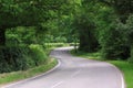 Winding country road England