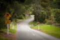 Winding country road Royalty Free Stock Photo