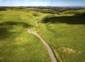 Winding Countryside Road.