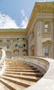 Mills Mansion, Staatsburgh State Historic Site winding curving outdoor staircase