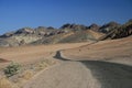 Winding Desert road Royalty Free Stock Photo