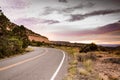 Winding Desert Road Royalty Free Stock Photo