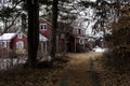 Winding Dirt Road - Abandoned Sleighton Farm School - Pennsylvania