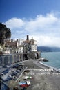 After the winding drive along the magnificent coast we arrive in the coastal city of Amalfi in Italy