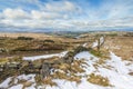 Winter yorkshire landscape Royalty Free Stock Photo