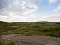 Winding Gravel Paths Around the Ranch