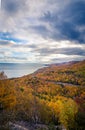 Highway in Cape Breton Nova Scotia Royalty Free Stock Photo