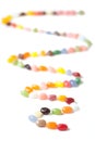 Winding Jellybeans Royalty Free Stock Photo