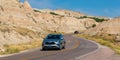 A winding portion of Badlands Scenic Loop