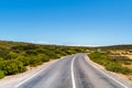 Winding road across the Innes National Park, SA Royalty Free Stock Photo