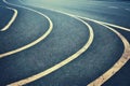 Winding road aerial view urban highway endless outback route abstract background. Urban cartography, city driveway map