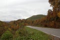 Winding road in Appalachia