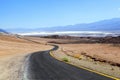 Winding road Artists drive in Death Valley Royalty Free Stock Photo