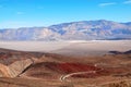 Winding Road Death Valley Royalty Free Stock Photo