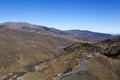 Winding road in the High Atlas Mountains in Morocco Royalty Free Stock Photo