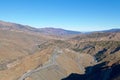 Winding road in the High Atlas Mountains in Morocco Royalty Free Stock Photo