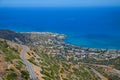 Winding road in the mountains Royalty Free Stock Photo