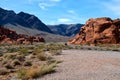 A winding road, Nevada