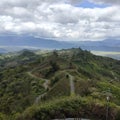 winding road to the hill of khayangan