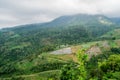 winding roads in hilly areas Royalty Free Stock Photo