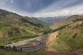 Winding roads, Fergana Valley, Uzbekistan