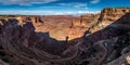 Winding Shafer Trail Panorama